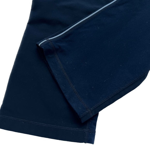 Lululemon Black Pink Yoga Pants Running Workout Sz 4 Low Rise Zipper Pockets Vtg - Picture 9 of 10